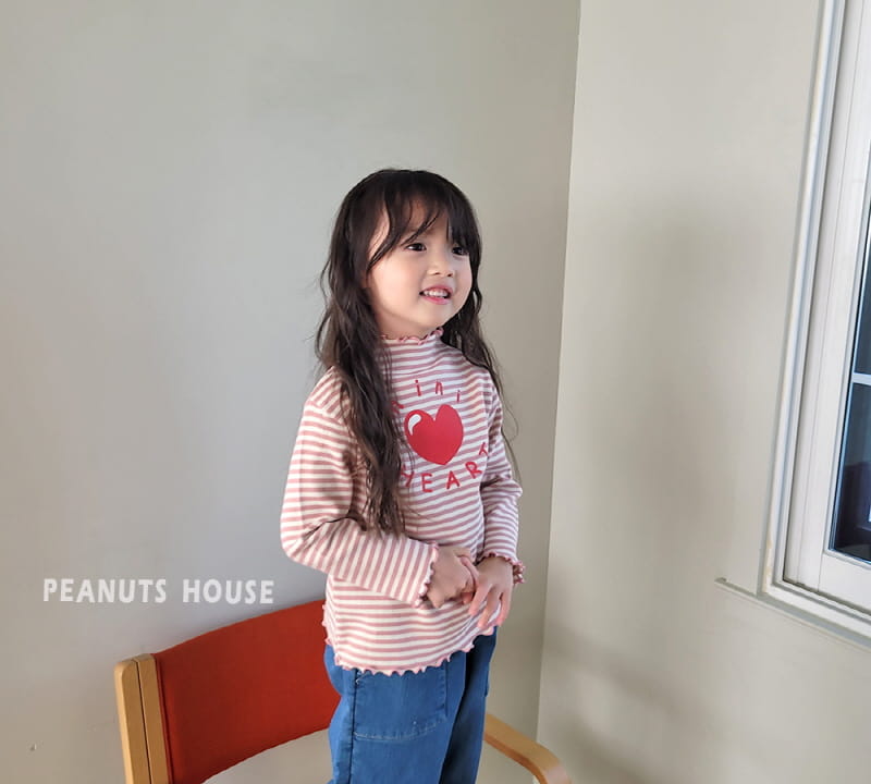Peanuts - Korean Children Fashion - #littlefashionista - Mini Heart Tee - 10