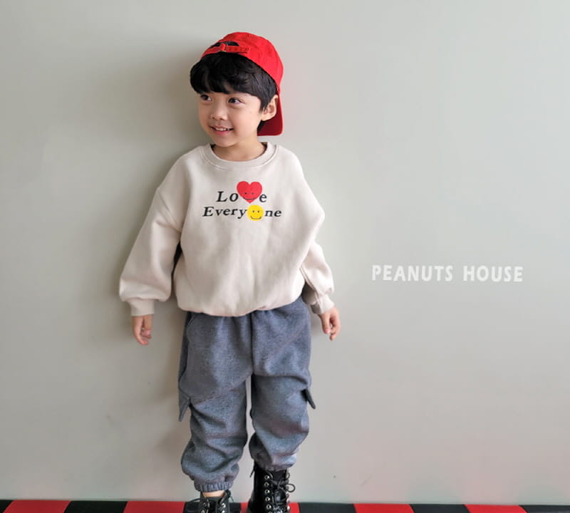Peanuts - Korean Children Fashion - #littlefashionista - Heart Sweatshirt - 9