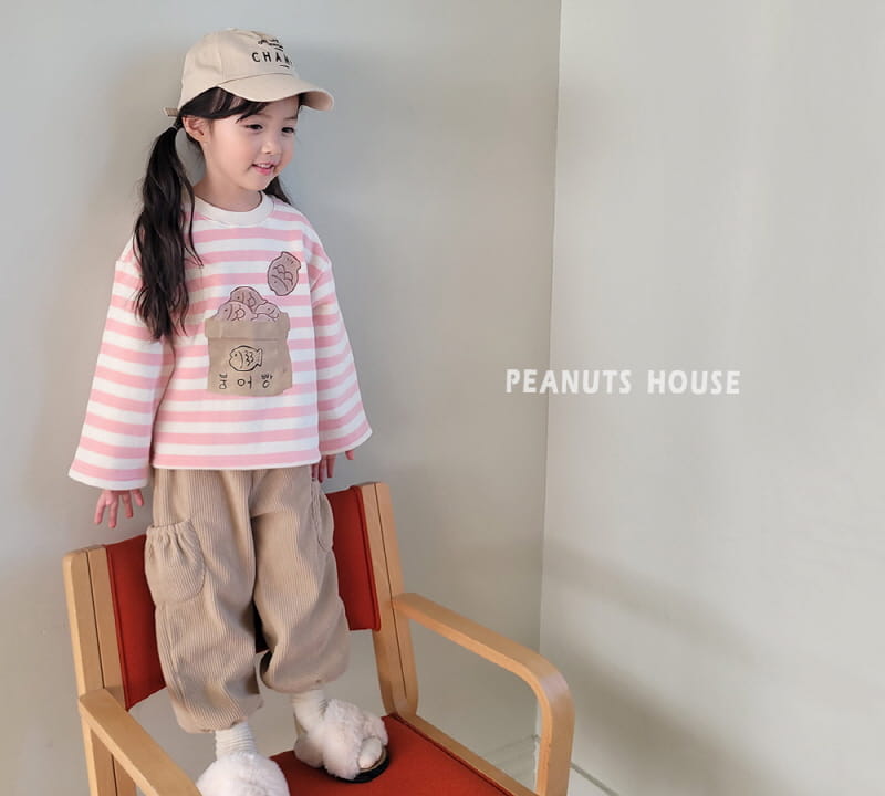 Peanuts - Korean Children Fashion - #magicofchildhood - Carp Bread Tee - 7