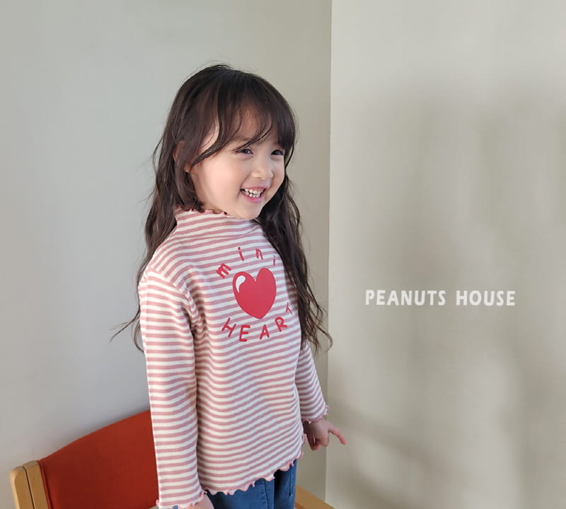 Peanuts - Korean Children Fashion - #magicofchildhood - Mini Heart Tee - 11
