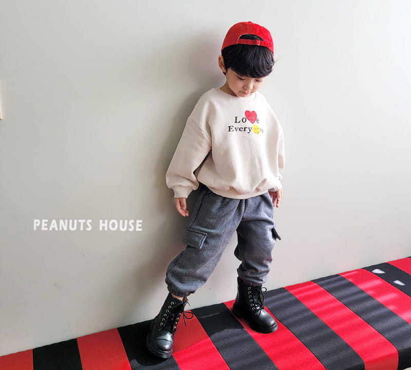 Peanuts - Korean Children Fashion - #magicofchildhood - Heart Sweatshirt - 10