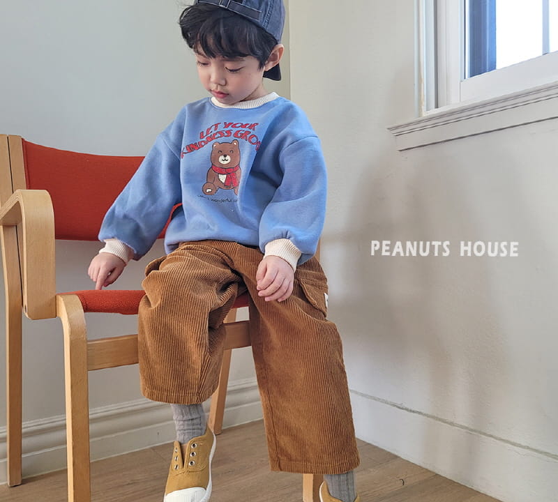 Peanuts - Korean Children Fashion - #minifashionista - Muffler Bear Tee - 9