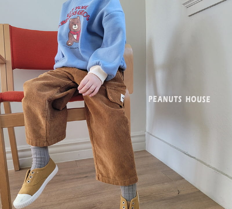 Peanuts - Korean Children Fashion - #prettylittlegirls - Muffler Bear Tee - 10