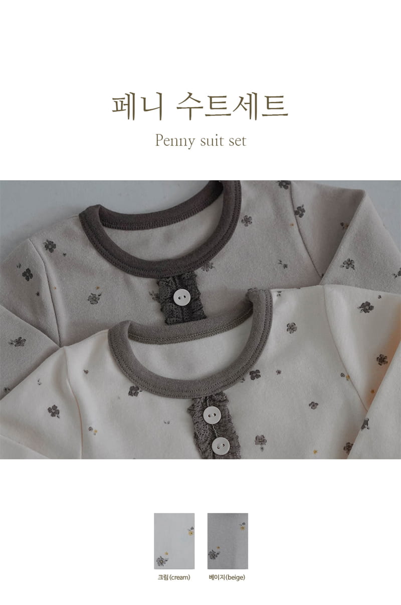 Peekaboo - Korean Baby Fashion - #babyfever - Penny Bodysuit Set