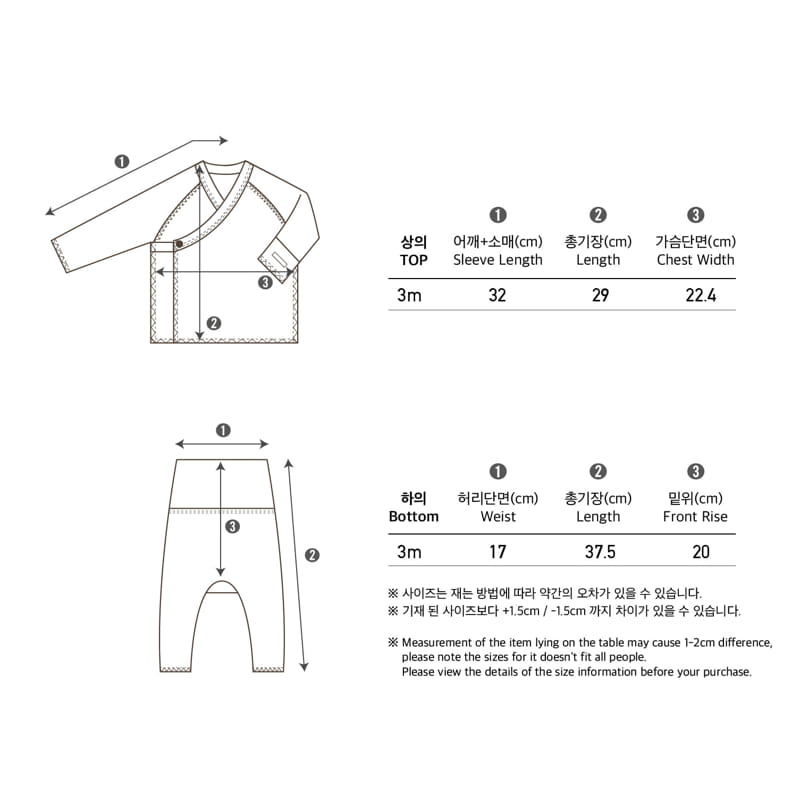 Peekaboo - Korean Baby Fashion - #babylifestyle - Ddiddi Benet Pants Hat Set - 5