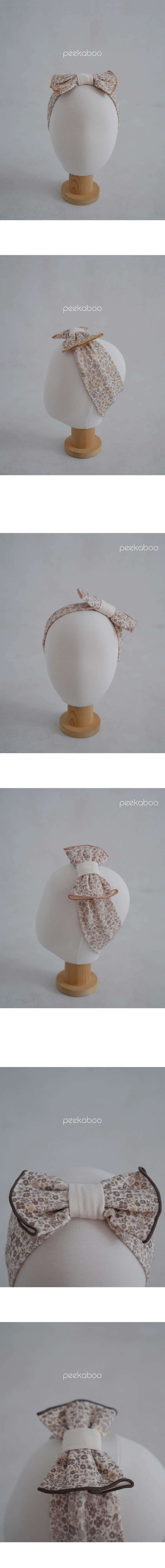 Peekaboo - Korean Baby Fashion - #babyootd - Berry Wing Hairband ~48cm - 3