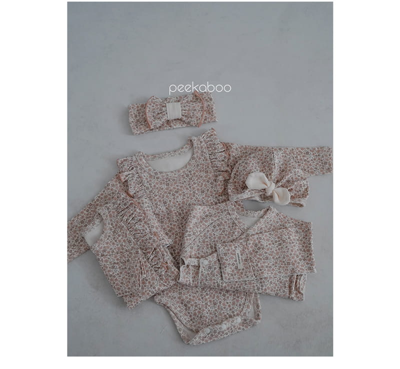 Peekaboo - Korean Baby Fashion - #babyoutfit - Berry Wing Benet Set 3m - 6