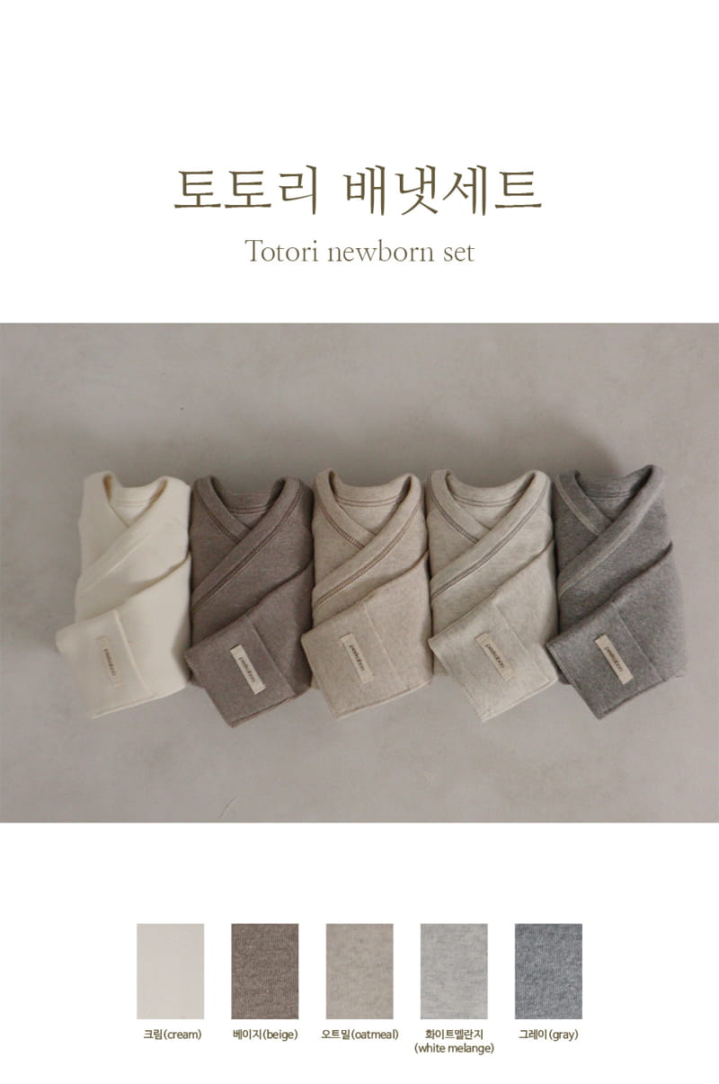 Peekaboo - Korean Baby Fashion - #babywear - Totori Benet Set