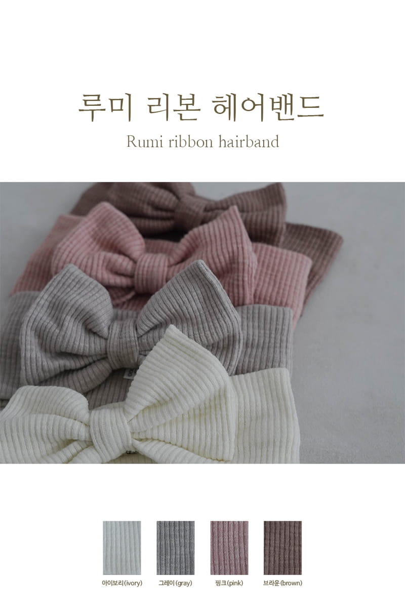 Peekaboo - Korean Children Fashion - #minifashionista - Lumi Ribbon Hairband
