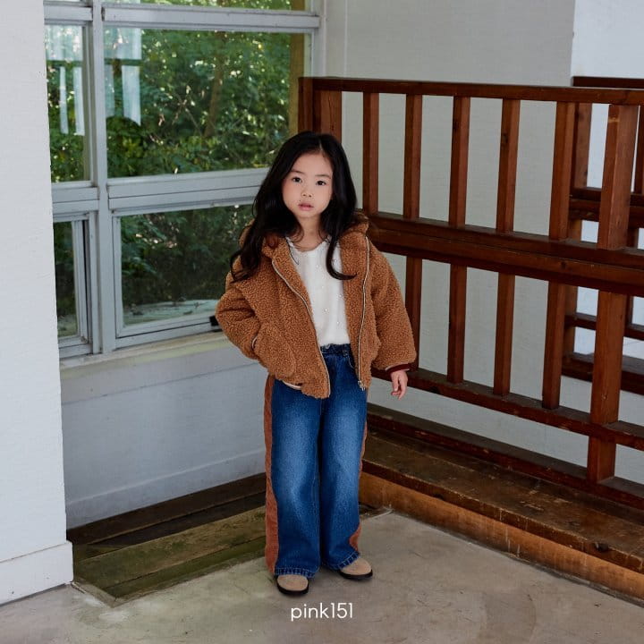 Pink151 - Korean Children Fashion - #Kfashion4kids - Pearl Short Sleeves Knit Tee - 10