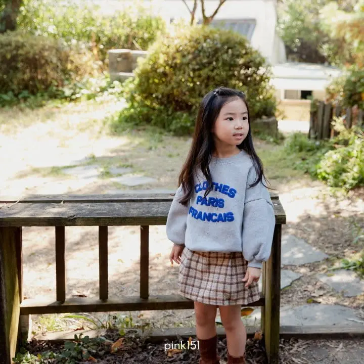 Pink151 - Korean Children Fashion - #childofig - Paris Sweatshirt - 7
