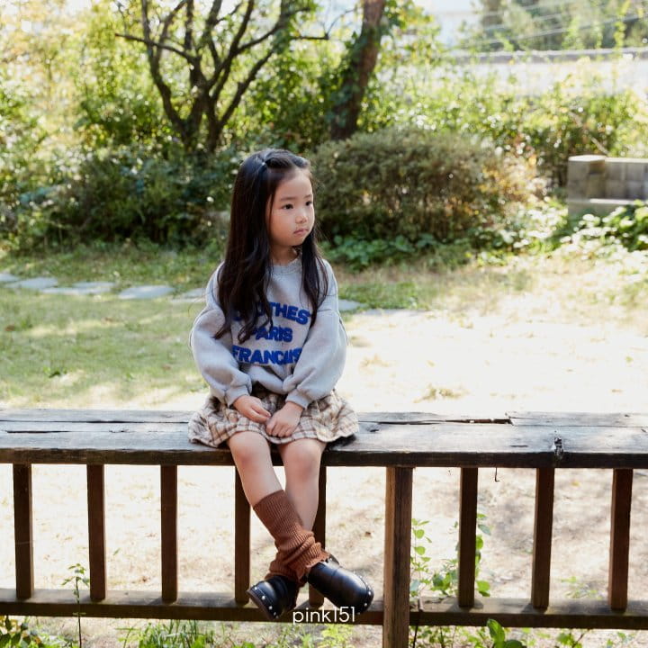 Pink151 - Korean Children Fashion - #designkidswear - Paris Sweatshirt - 9