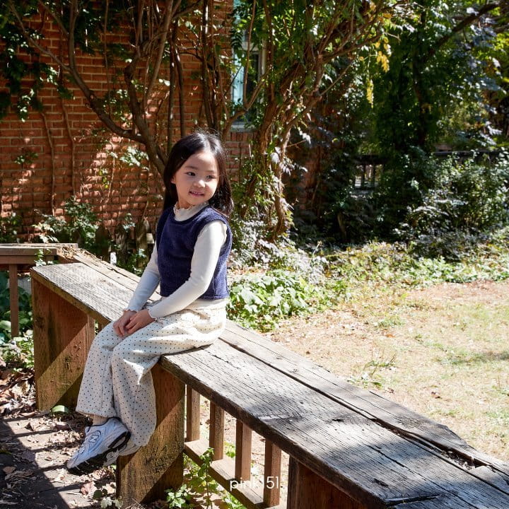 Pink151 - Korean Children Fashion - #discoveringself - Dot Rib Pants - 11