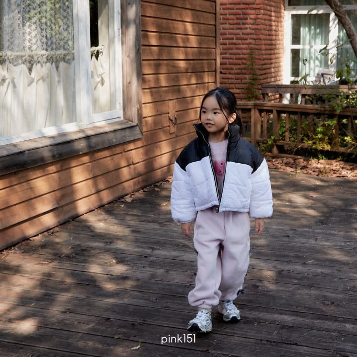 Pink151 - Korean Children Fashion - #fashionkids - Shiny Crop Padding Jumper - 3