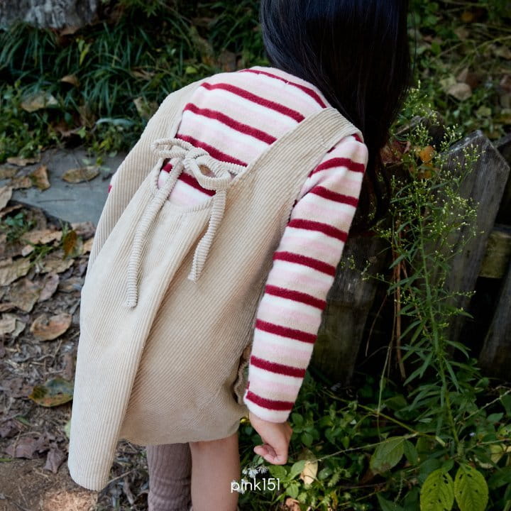 Pink151 - Korean Children Fashion - #fashionkids - Bboddo Rib One-piece - 10