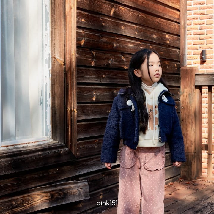 Pink151 - Korean Children Fashion - #kidsshorts - Piping Mogic Coat - 3