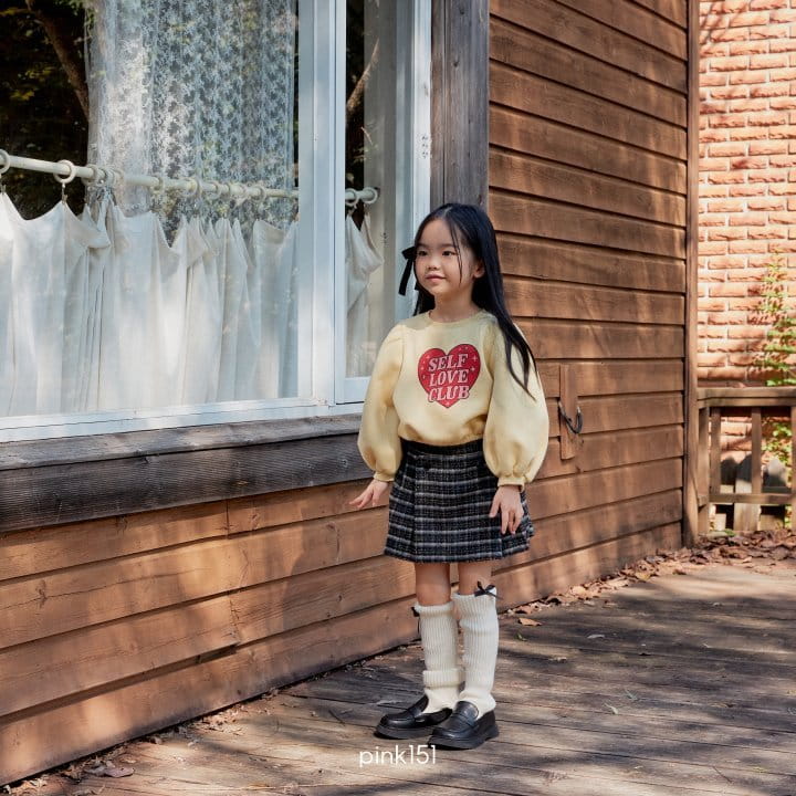 Pink151 - Korean Children Fashion - #kidsshorts - Self Love Puff Sweatshirt