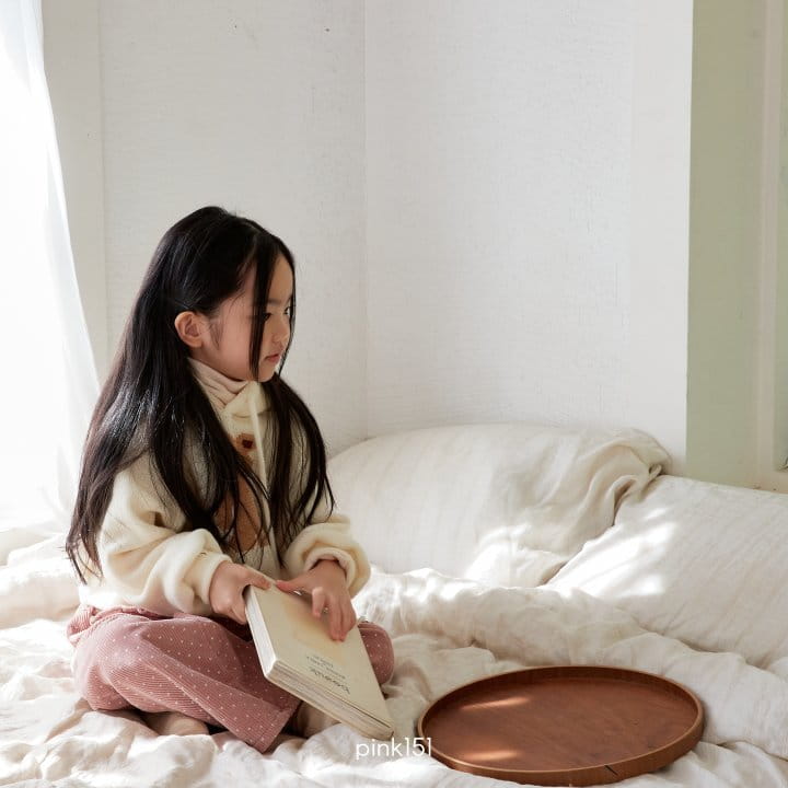 Pink151 - Korean Children Fashion - #kidsstore - Teddy Knit Crop Hoody Tee - 9