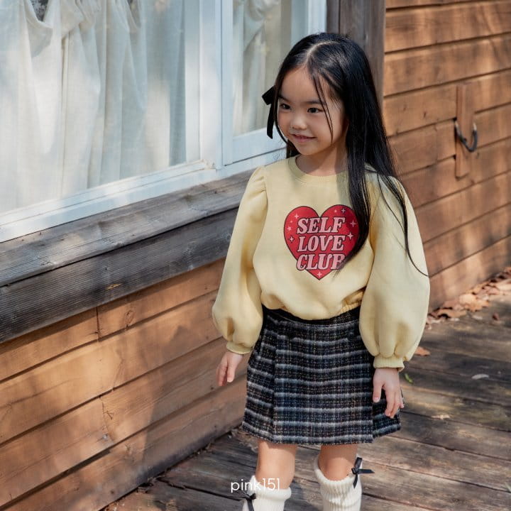 Pink151 - Korean Children Fashion - #kidsstore - Self Love Puff Sweatshirt - 2