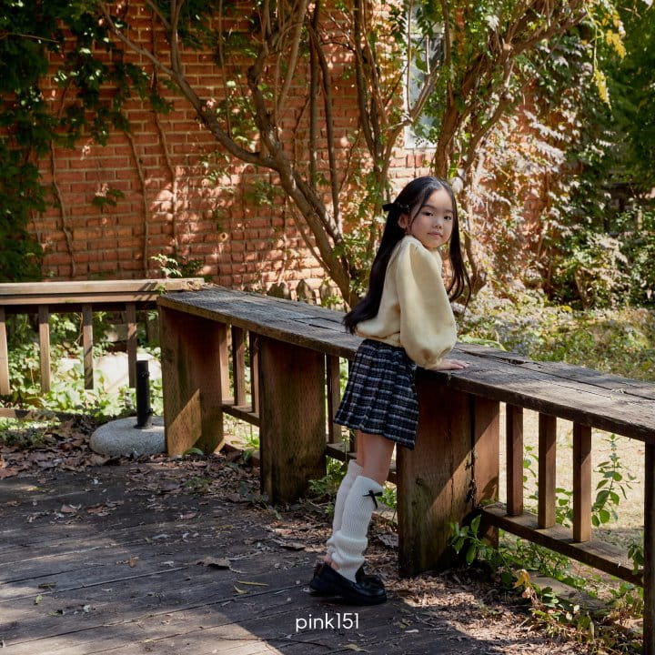 Pink151 - Korean Children Fashion - #kidzfashiontrend - Check Skirt - 10