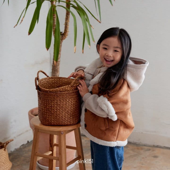 Pink151 - Korean Children Fashion - #littlefashionista - Shawl Collar Musthang Vest - 6