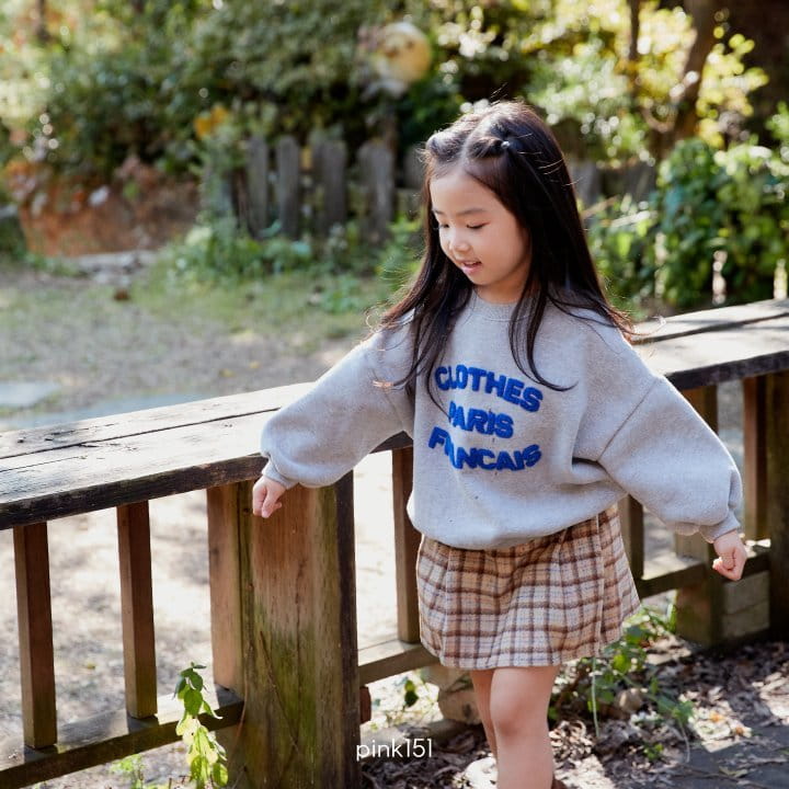 Pink151 - Korean Children Fashion - #magicofchildhood - Paris Sweatshirt - 3
