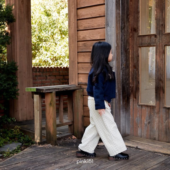 Pink151 - Korean Children Fashion - #magicofchildhood - Dot Rib Pants - 2