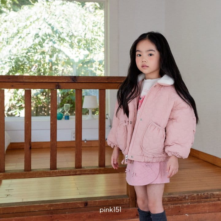 Pink151 - Korean Children Fashion - #prettylittlegirls - Ribbon Heart Padding Jumper - 12