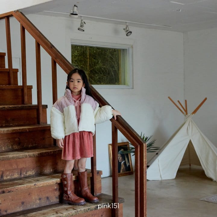 Pink151 - Korean Children Fashion - #prettylittlegirls - Shiny Crop Padding Jumper - 11
