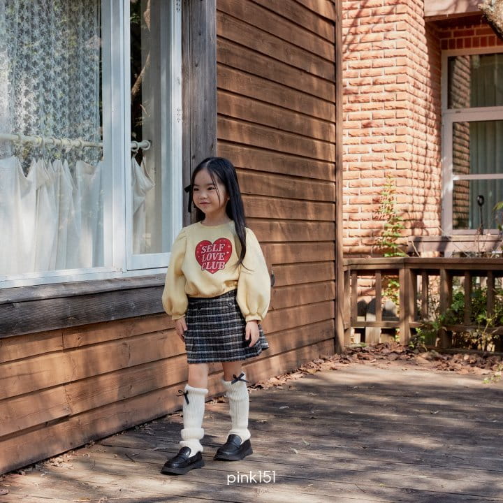 Pink151 - Korean Children Fashion - #prettylittlegirls - Self Love Puff Sweatshirt - 8