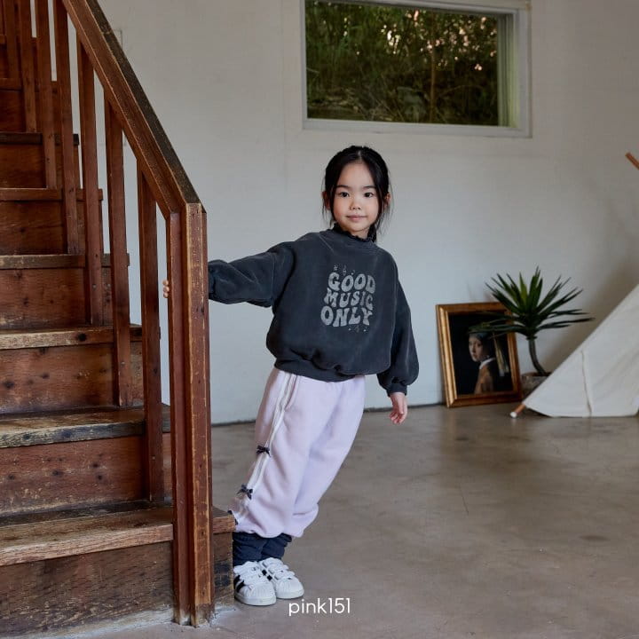 Pink151 - Korean Children Fashion - #stylishchildhood - Ribbon Tape Pants - 6