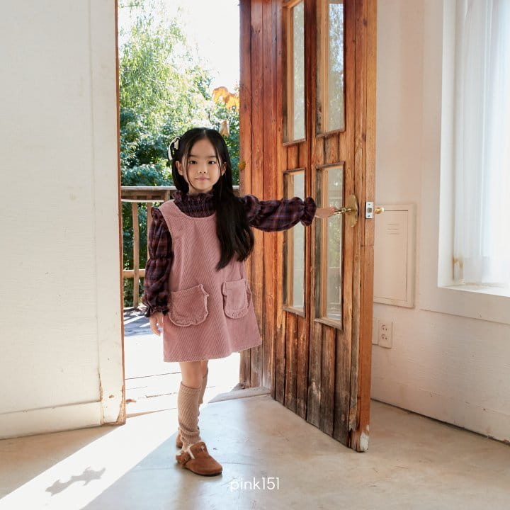 Pink151 - Korean Children Fashion - #todddlerfashion - Bboddo Rib One-piece - 3