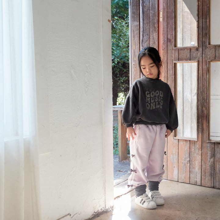 Pink151 - Korean Children Fashion - #toddlerclothing - Ribbon Tape Pants - 5