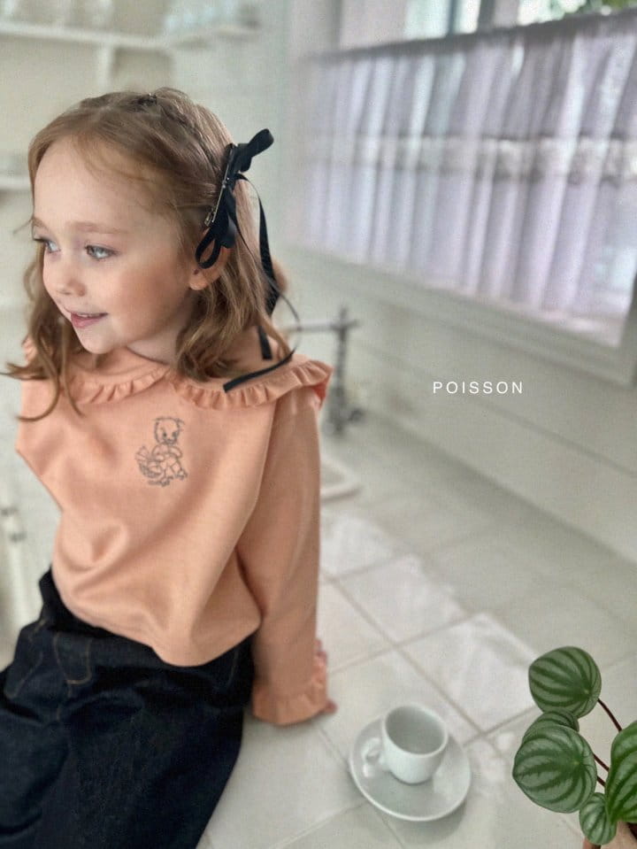 Poisson - Korean Baby Fashion - #babylifestyle - M Ribbon Hairpin - 5
