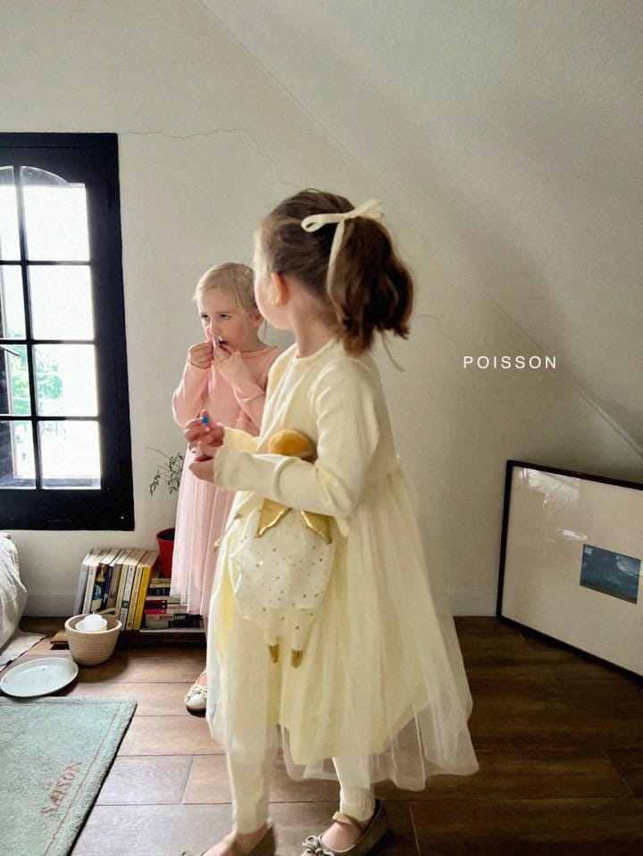 Poisson - Korean Baby Fashion - #babyoutfit - M Ribbon Hairpin - 9
