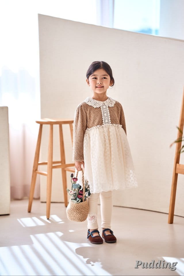 Pudding - Korean Children Fashion - #Kfashion4kids - Bling One-piece - 6