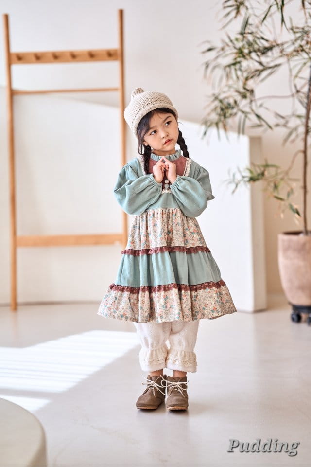 Pudding - Korean Children Fashion - #Kfashion4kids - Color One-piece - 5