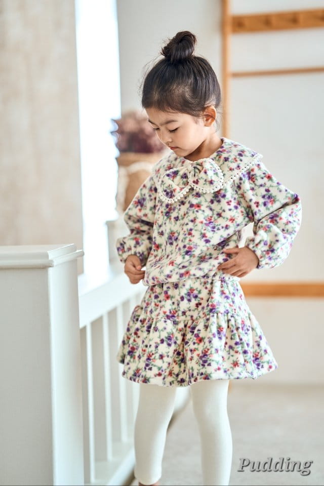 Pudding - Korean Children Fashion - #Kfashion4kids - Top Bottom sEt - 3