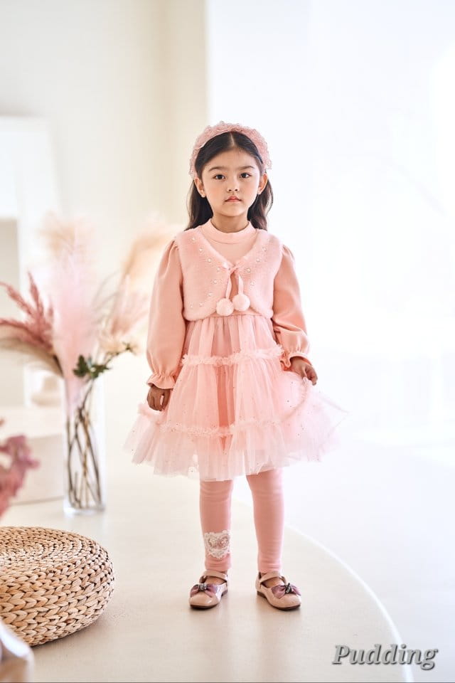 Pudding - Korean Children Fashion - #childofig - Vest One-piece - 2