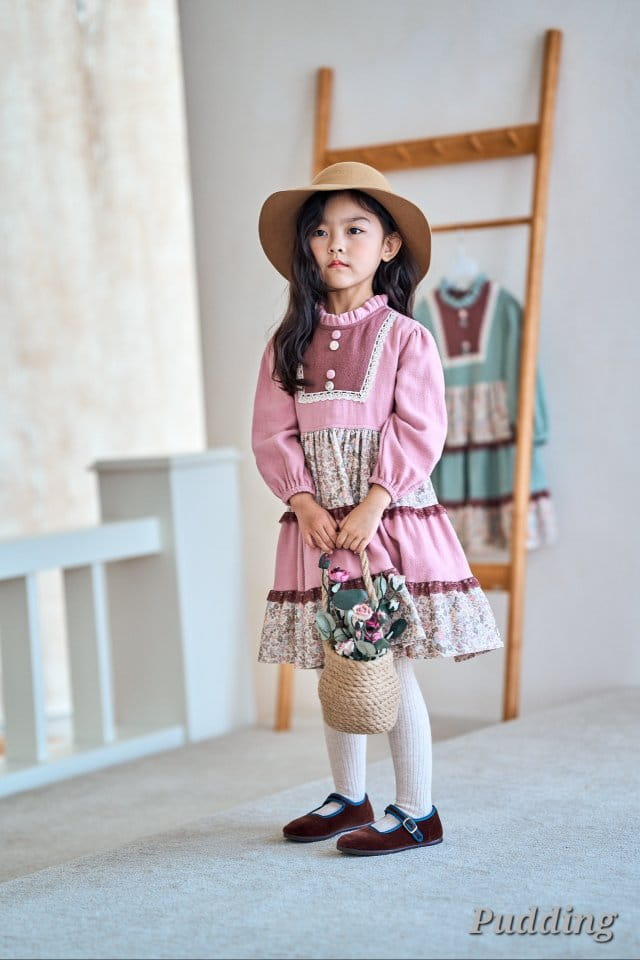 Pudding - Korean Children Fashion - #childofig - Color One-piece - 11