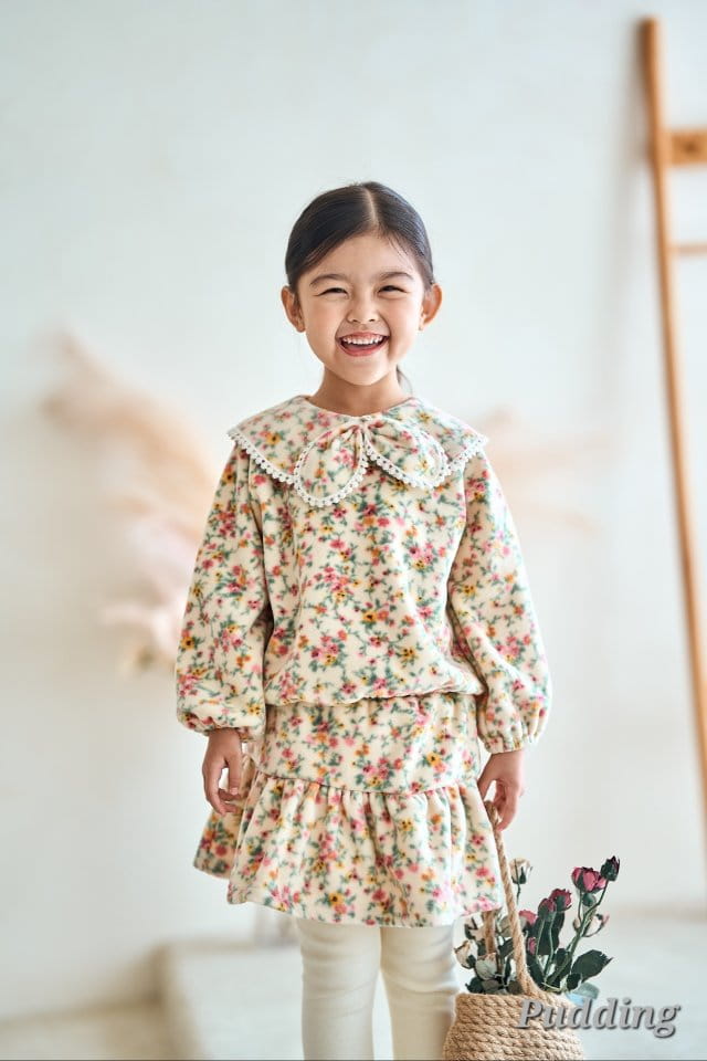 Pudding - Korean Children Fashion - #childofig - Top Bottom sEt - 8