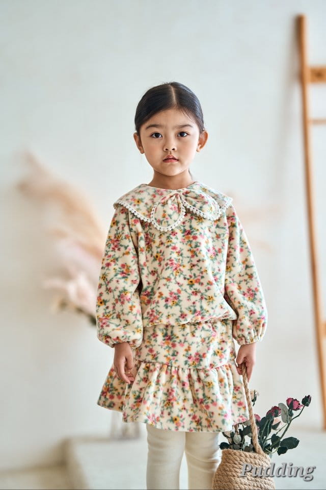 Pudding - Korean Children Fashion - #childofig - Top Bottom sEt - 9