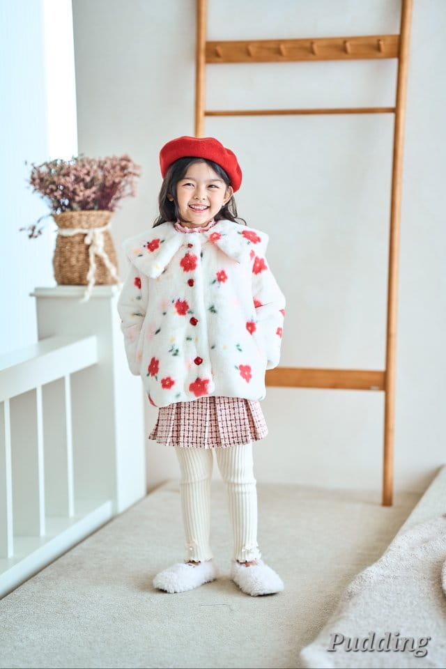 Pudding - Korean Children Fashion - #childofig - Check Skirt - 5