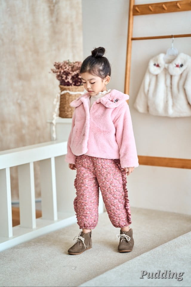 Pudding - Korean Children Fashion - #childofig - Quilting Pants - 5
