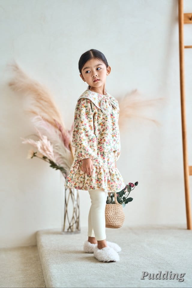 Pudding - Korean Children Fashion - #childrensboutique - Top Bottom sEt - 10