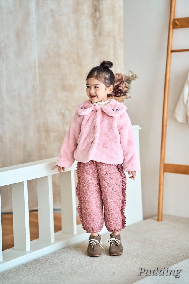Pudding - Korean Children Fashion - #childrensboutique - Quilting Pants - 6
