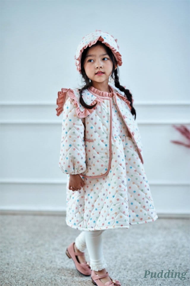 Pudding - Korean Children Fashion - #childrensboutique - Quilting Jacket
