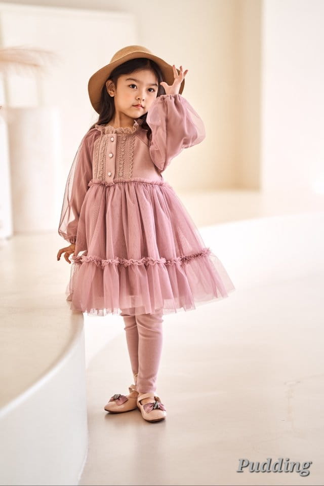 Pudding - Korean Children Fashion - #designkidswear - Button One-piece - 5