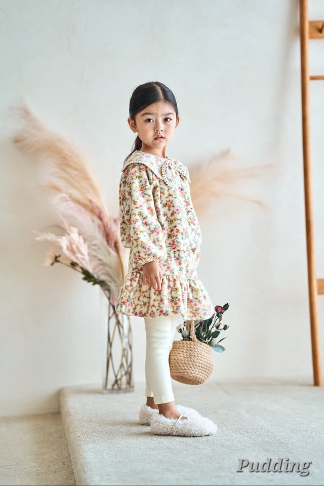 Pudding - Korean Children Fashion - #designkidswear - Top Bottom sEt - 11