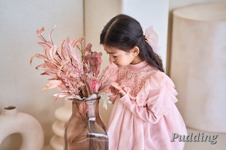 Pudding - Korean Children Fashion - #discoveringself - Pearl One-piece - 3